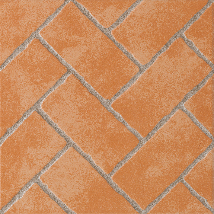 Recer Dalle Orange campione 13x13 arancione natural