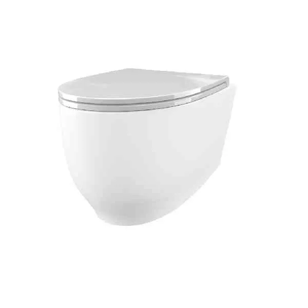 SDR Ceramiche Fox Copriwater Soft Close bianco lucido