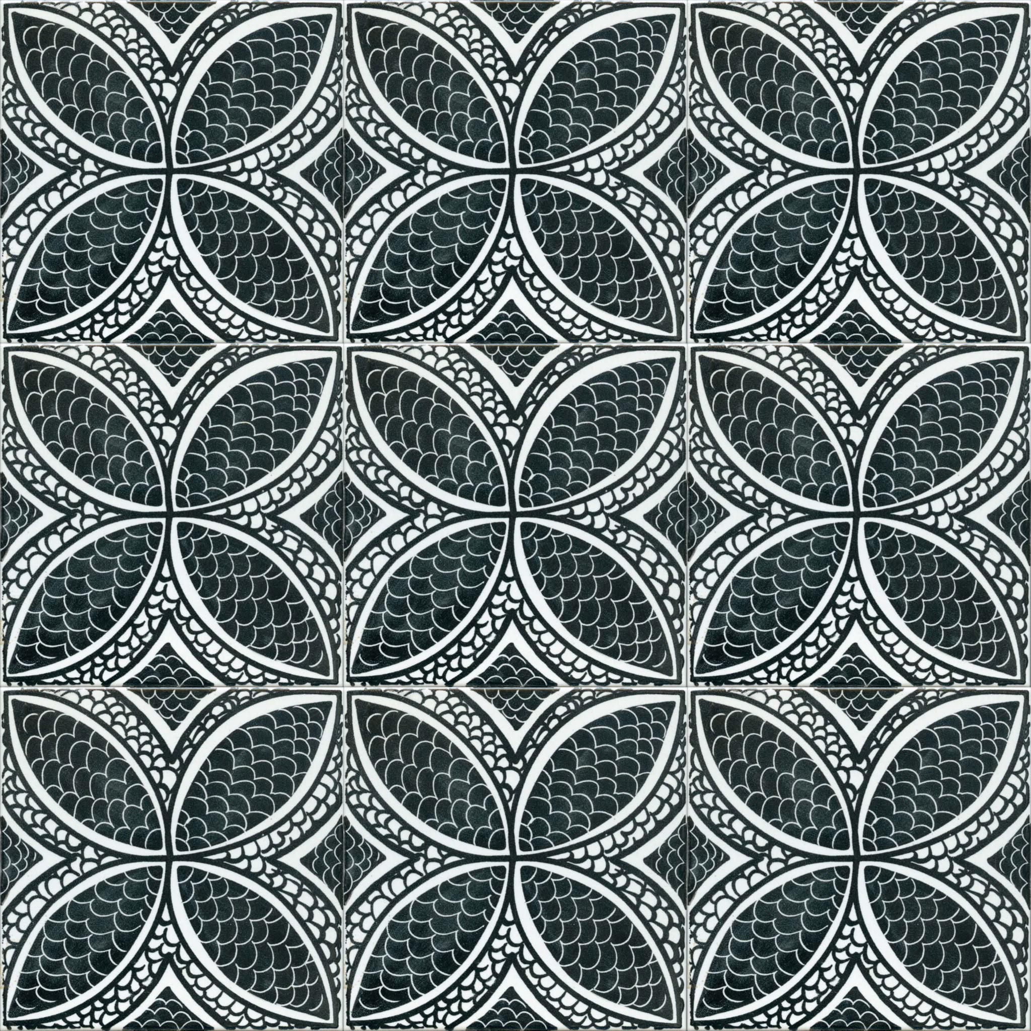 Ceramica Pinto Barocco Vietri VP14288 piastrella stampata