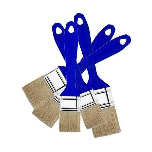 Set pennelli piatti 5 pezzi 20-50 mm per vernice