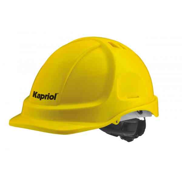 Kapriol Prokap Casco Protettivo giallo da cantiere