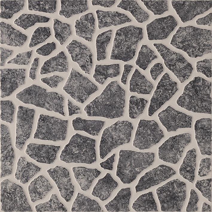 Recer Açoreana Black 13x13 piastrella campione naturale