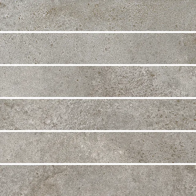 Recer Metalcrete Iron 30x30 mosaico 5x30 grigio metallo