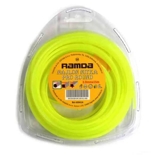 Ramda Green Cut Pro Round filo nylon tondo 3,0 mm x 15 m