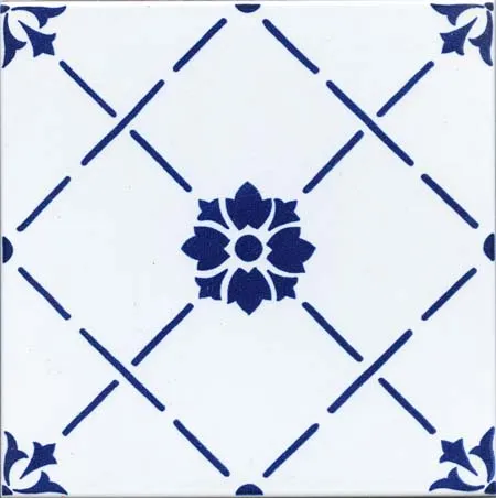 Ceramica Pinto Classico Vietri VP85 piastrella maiolica stampa