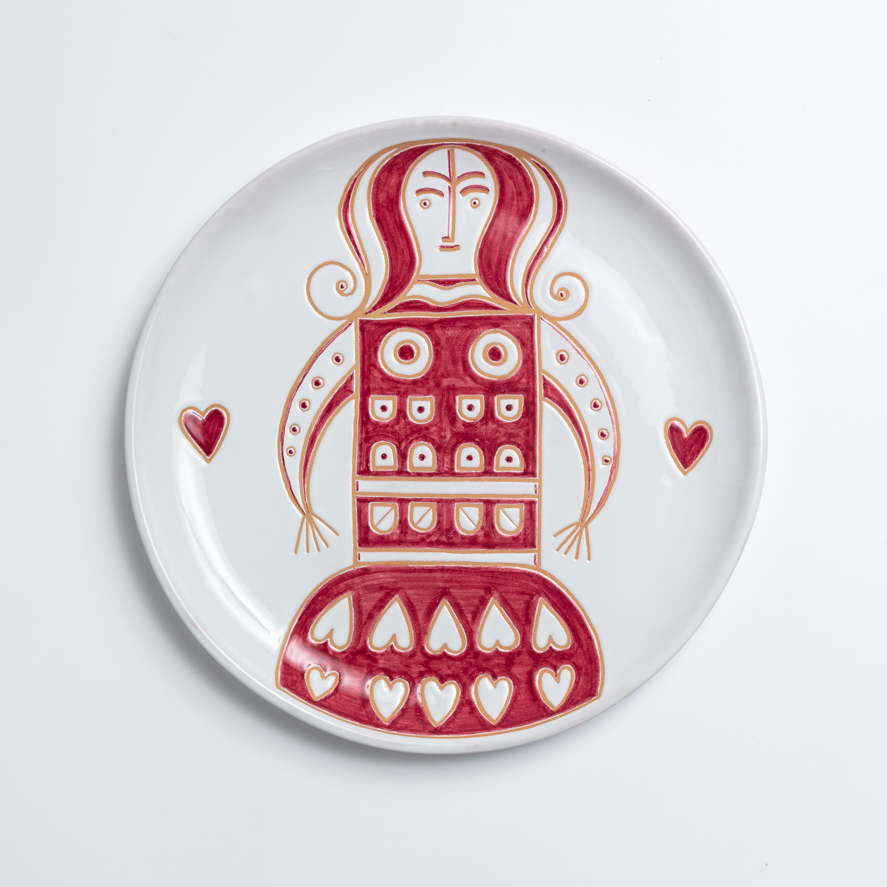Cerasarda Arte della Tavola Eleonora sottopiatto 30cm h2,5cm