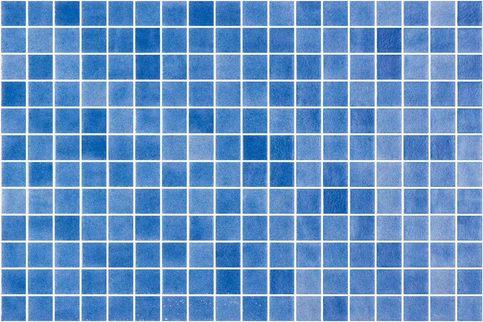 SQ Mosaic Genuine GN104 mosaico blu lucido sfumato