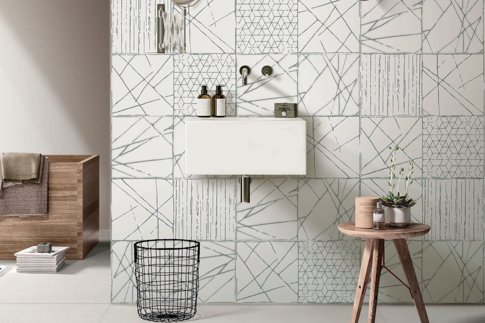 Viva Made White piastrelle ceramica bianca pavimento