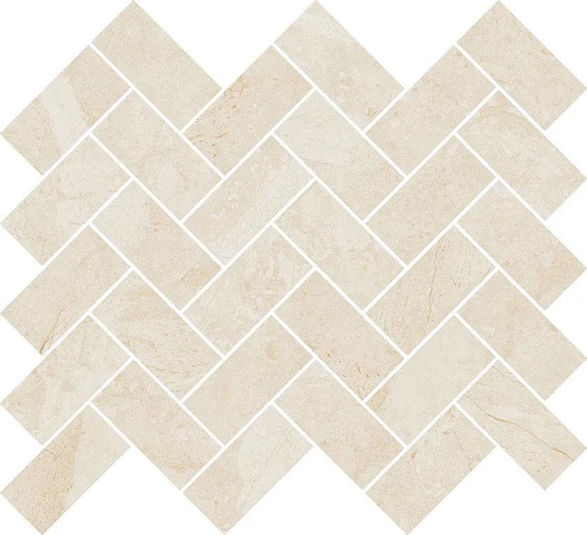 Recer Brezia Ivory 27x30 mosaico avorio naturale