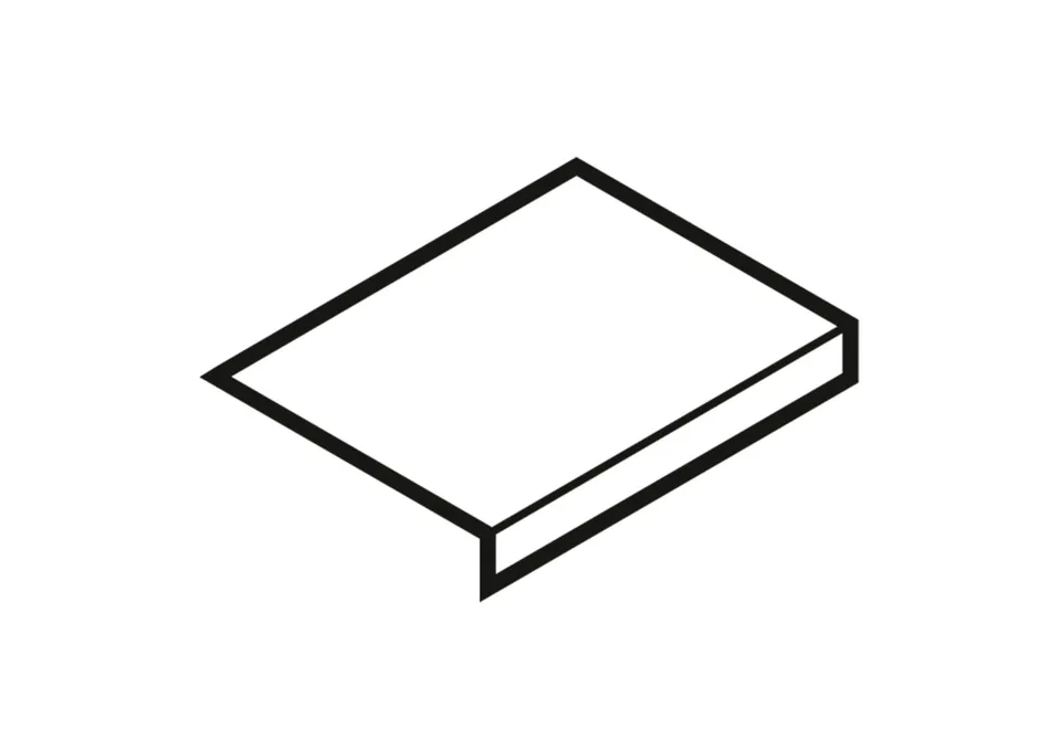 Roca Bernini Gris gradino gres effetto pietra