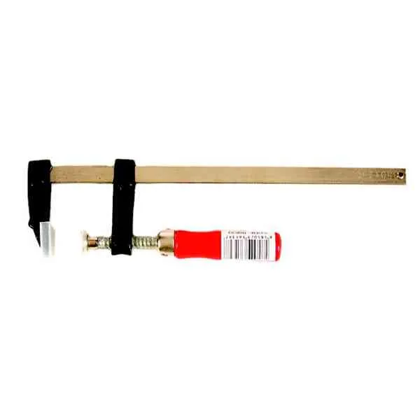 Morsetto falegname 250 mm ganascia 50 mm manico legno