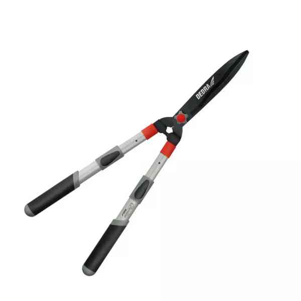Dedra 80A043 cesoie siepe telescopiche lama ondulata 250 mm