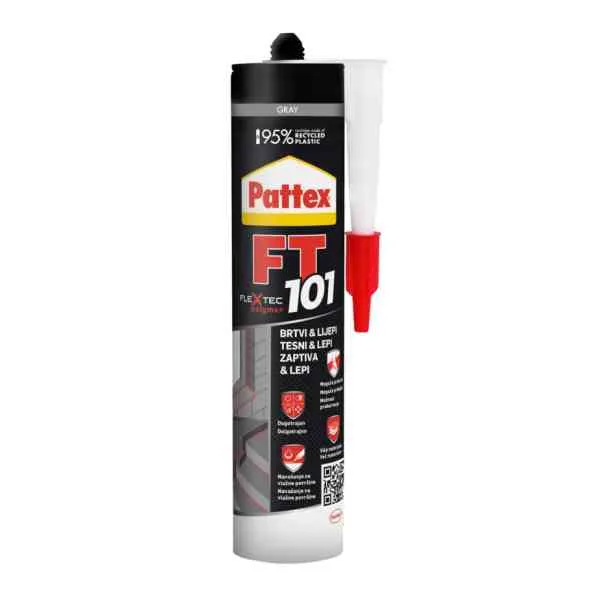 Pattex FT101 mastice sigillante grigio 280 ml