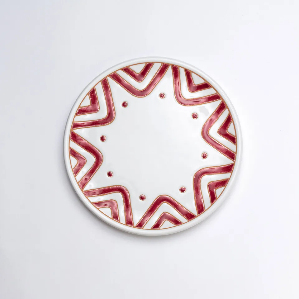 Cerasarda Eleonora Piatto piano ceramica 24 cm tavola