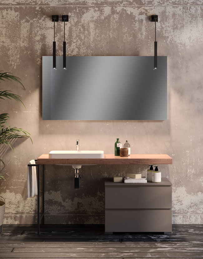 Viva Made Profilorga profilo arredo bagno finitura parete