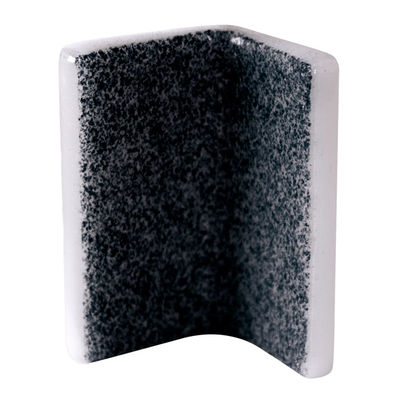 SQ Mosaic Special Finishes AB5 GN400-A profilo nero opaco