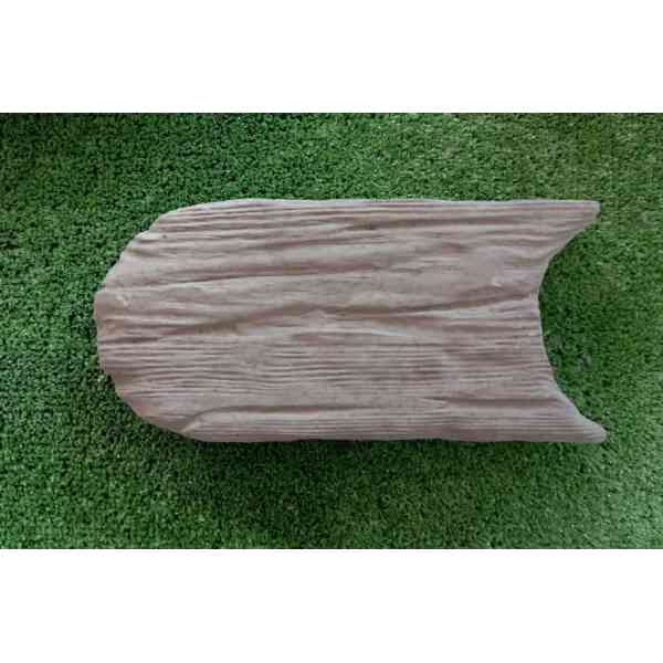 Art Beton Timber bordura cemento 24x13 cm marrone
