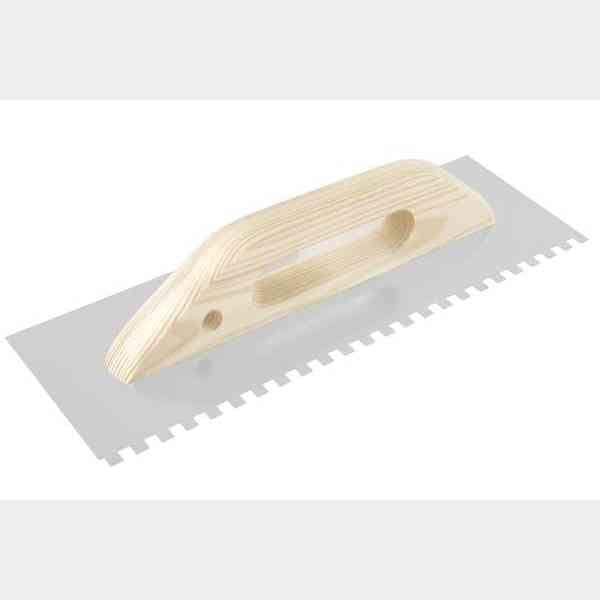 Magg frattazzo dentato inox 480x130 mm dente 8 mm colla