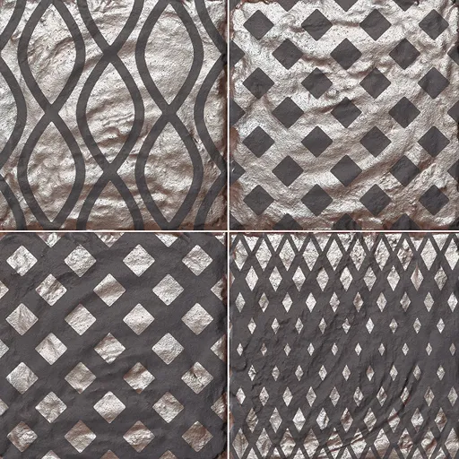 Cerasarda Le Ossidiane Mix Bronzo piastrella ceramica
