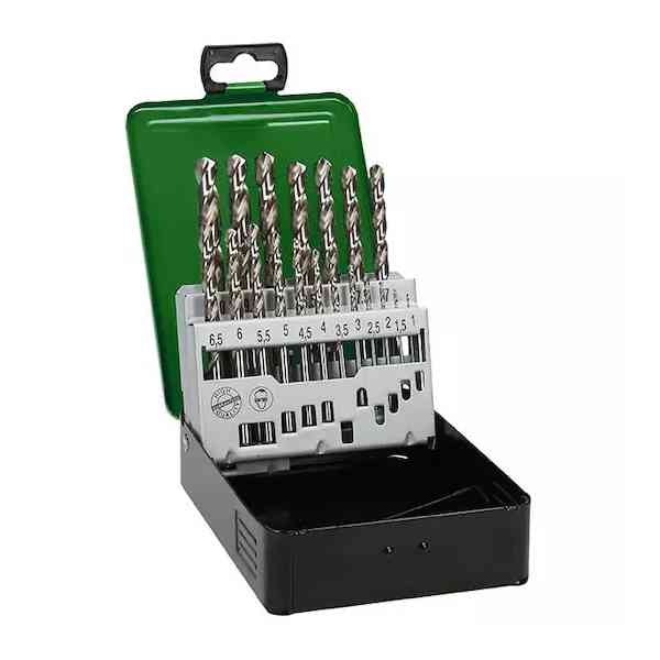 Hikoki HSS-G DIN 338 set punte metallo 19 pz 1-10 mm