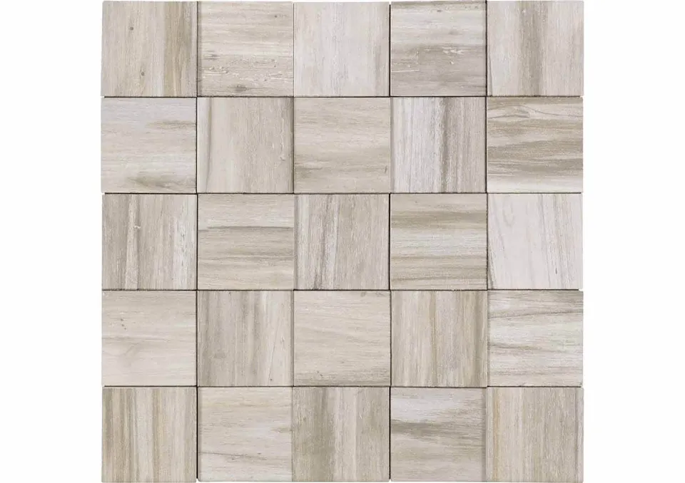 Roca Malla Silver Grey mosaico grigio parete