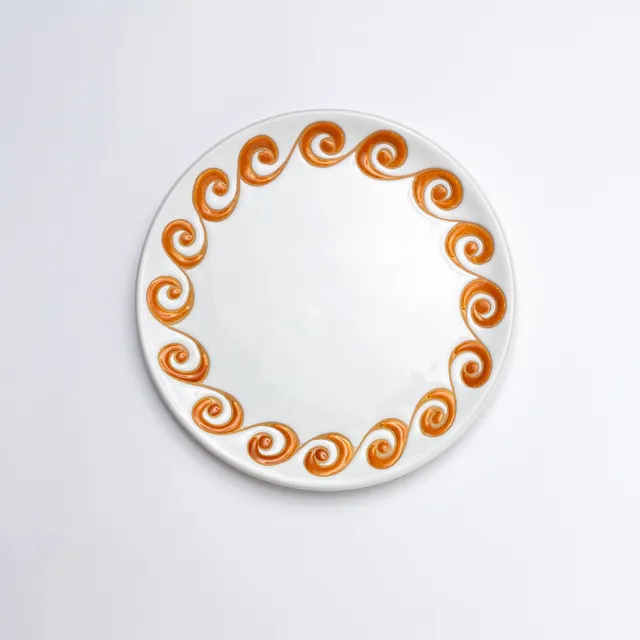 Cerasarda Arte Tavola Calendula piatto piano 24 cm
