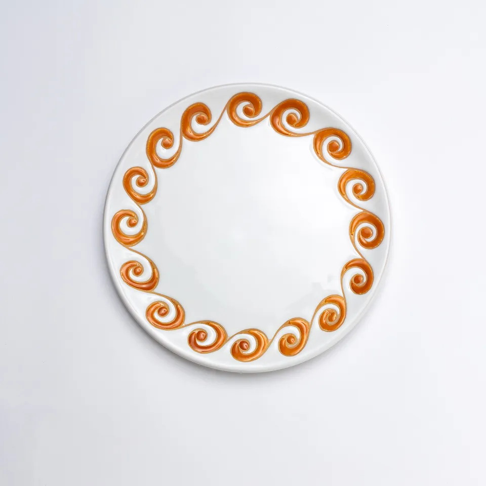 Cerasarda Arte Tavola Calendula piatto piano 24 cm