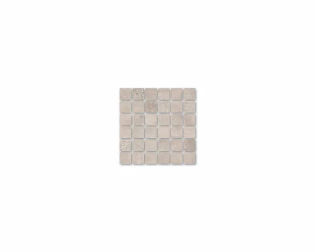 Roca Malla Vison mosaico cemento tortora