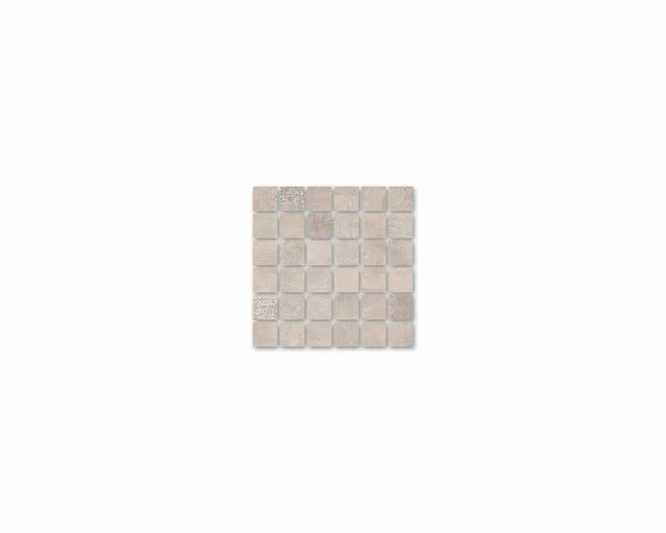 Roca Malla Vison mosaico cemento tortora