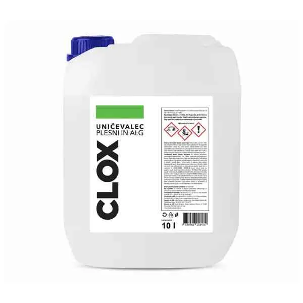 Clox antimuffa e antialghe 10 litri per muri e fughe piastrelle