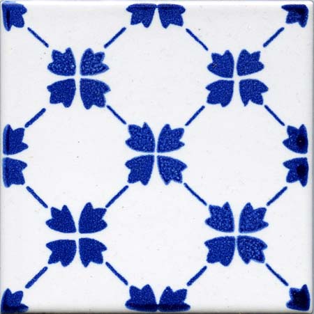 Ceramica Pinto Classico Vietri VP163 piastrella maiolica decoro S