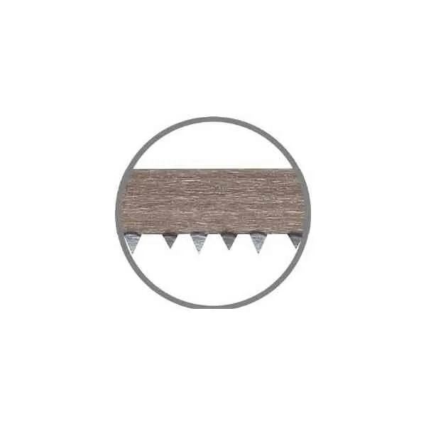 Pilana lama segaccio ad arco 760 mm denti triangolari