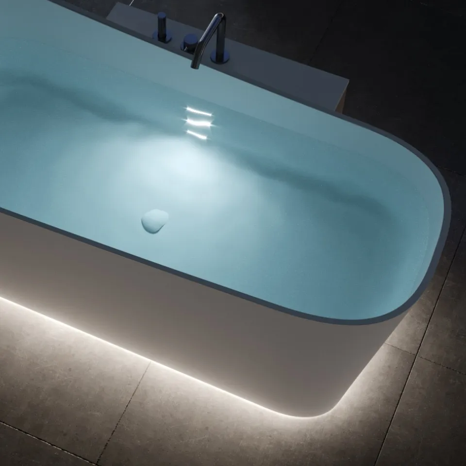 Viva Made Infinitive vasca freestanding ovale bianca