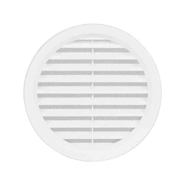 Haco VM 140 B griglia aerazione 140 mm bianca con rete