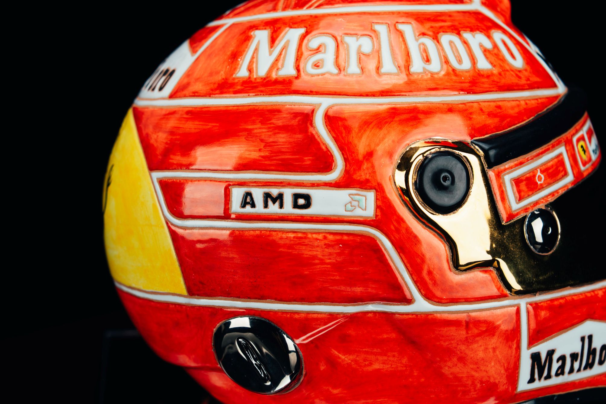 Cerasarda ART HELMETS SCH04 casco ceramica rosso Schumacher