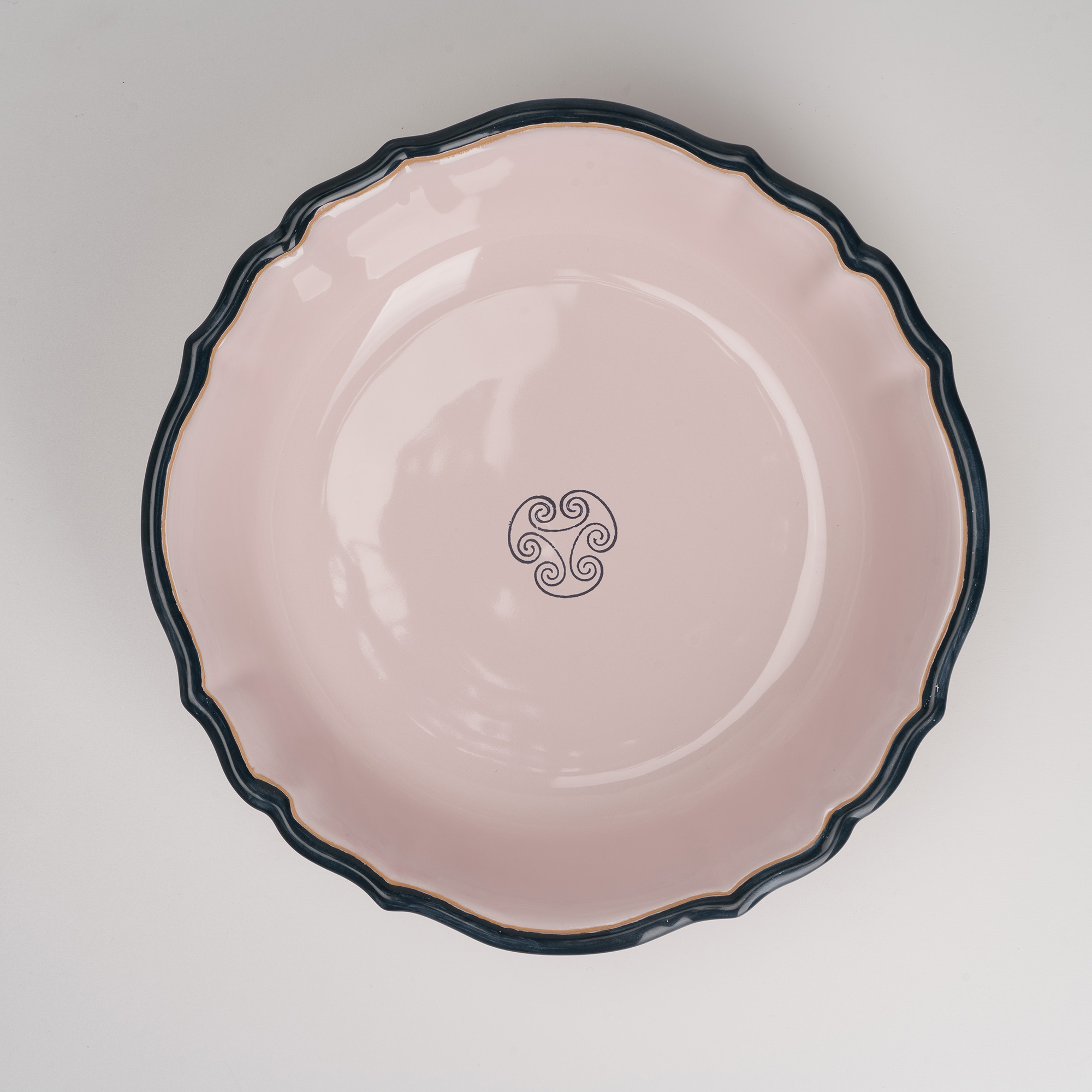 Cerasarda Monogram Fruttiera Rosa Poudrè Centrotavola