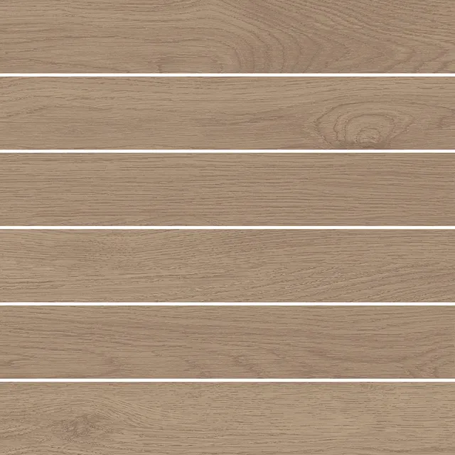 Recer Legacy Oak Pepper mosaico 30x30 listelli 5x30