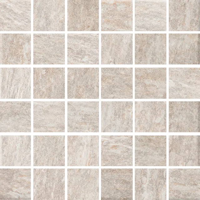 Recer Wild Rock Beige mosaico 30x30 tessere 4,5x4,5 opaco