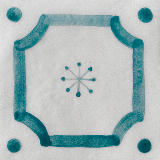 Cerasarda OT07026 Budoni Pavone piastrella ceramica