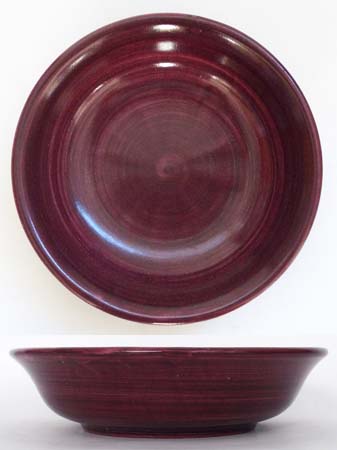 Ceramica Pinto Frutta VP17027 piatto fondo color vinaccia