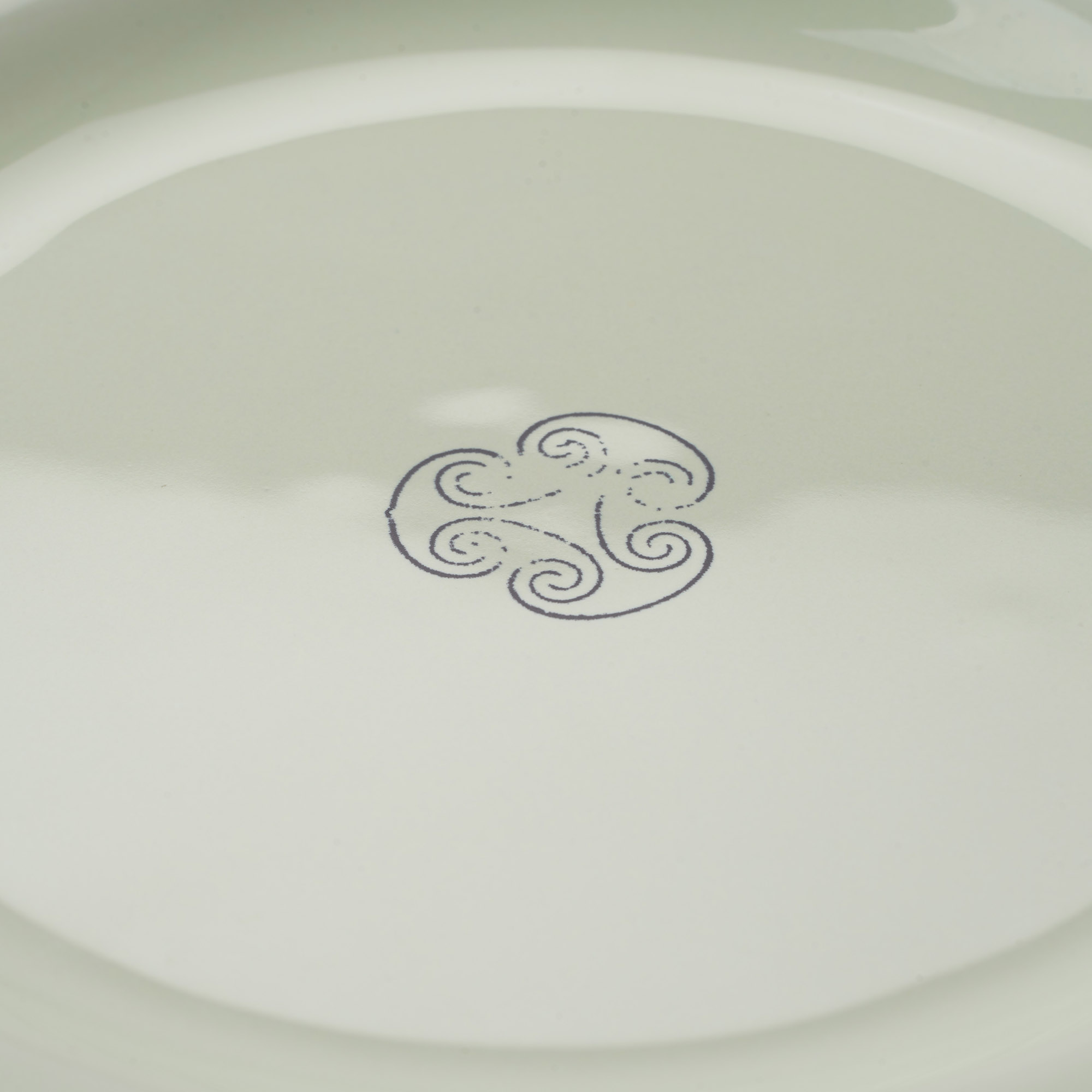 Cerasarda Arte Tavola Monogram Piattino Dessert Botanico Ceramica