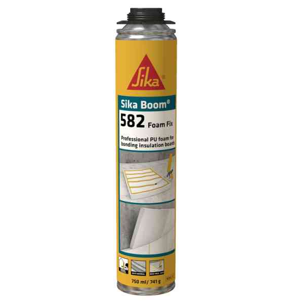 Sika Boom 582 Foam Fix schiuma poliuretanica 750 ml pistola