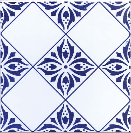 Ceramica Pinto Classico Vietri VP88 piastrella maiolica decoro a mano