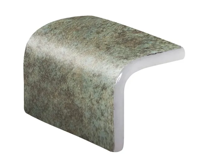 SQ Mosaic Special Finishes Angle Okoze profilo verde pietra