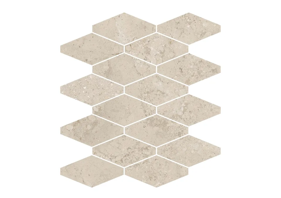 Roca Tiles Campora Greige mosaico gres effetto pietra