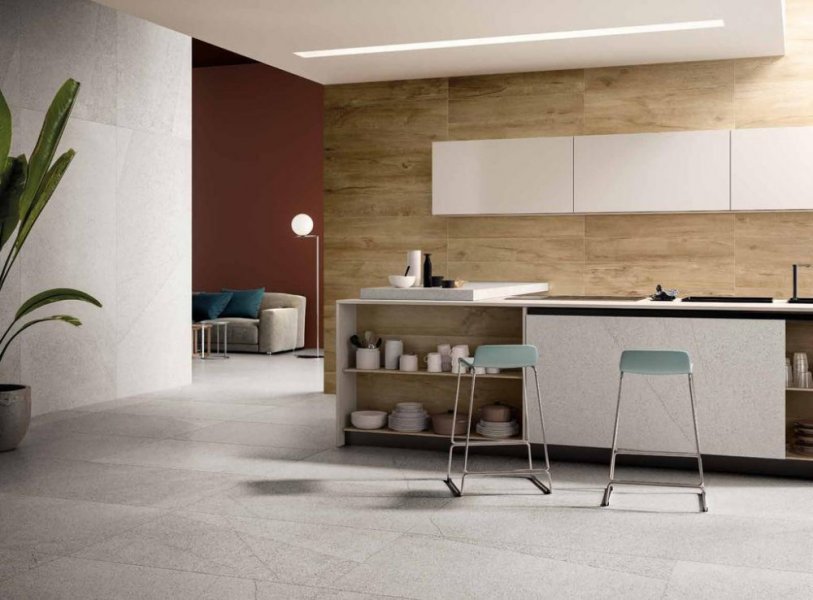 Viva Made Cozy Havana Rett 20x120 piastrella effetto legno