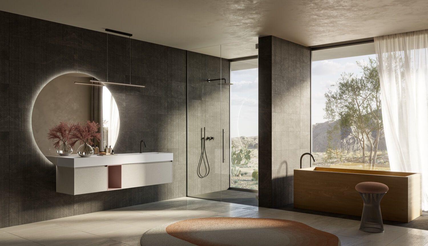 Viva Made Update Comp.33 mobile bagno bianco moderno