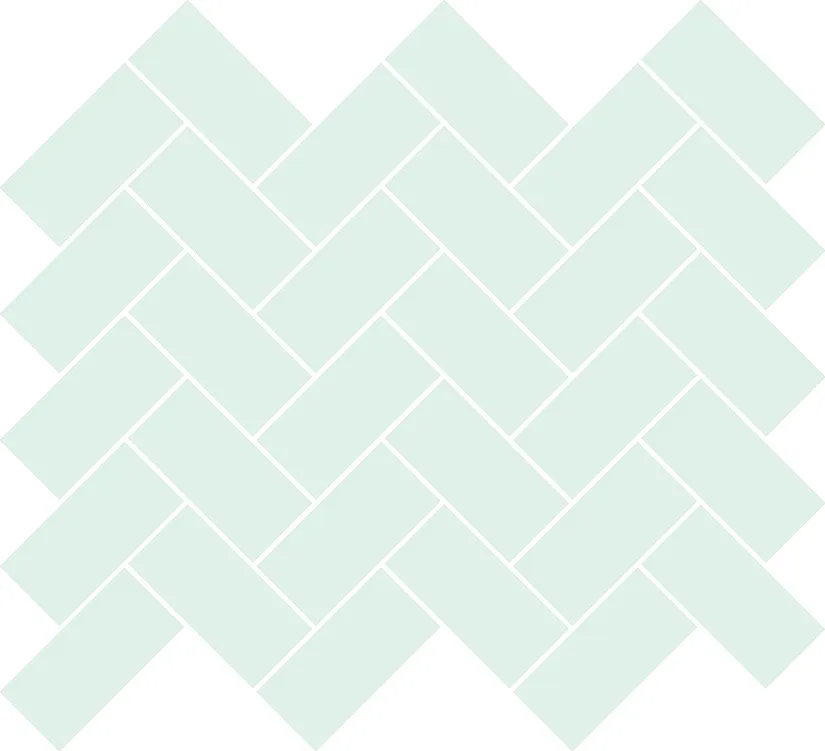 Recer Lumea Pale Green 27x30 mosaico verde naturale