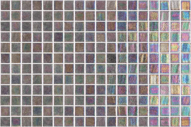 SQ Mosaic Pearl 400 mosaico nero lucido perlato
