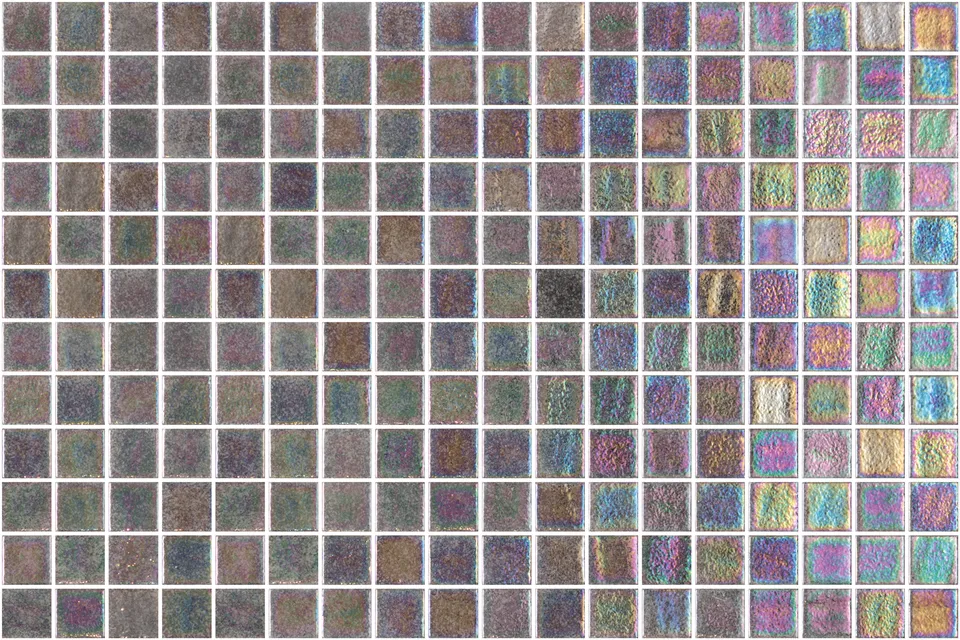 SQ Mosaic Pearl 400 mosaico nero lucido perlato